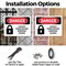 Signmission Lockout Power Before Removing Guards Danger Sign, Plastic, 10in W x 7in L, 2PK OS-2PACK-DS-P-710-L-1434 - alternate 2